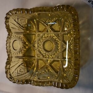Vintage Amber Imperial Glass